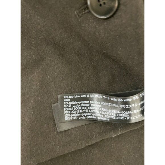 Massimo Dutti Womens Short Jacket Blazer S Small Brown Wool blend 6444/764 NWT - Picture 7 of 12